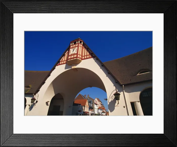 Framed Print : Covered market, Le Touquet, Pas de Calais, France, Europe Framed Print : Covered market, Le Touquet, Pas de Calais, France, Europe