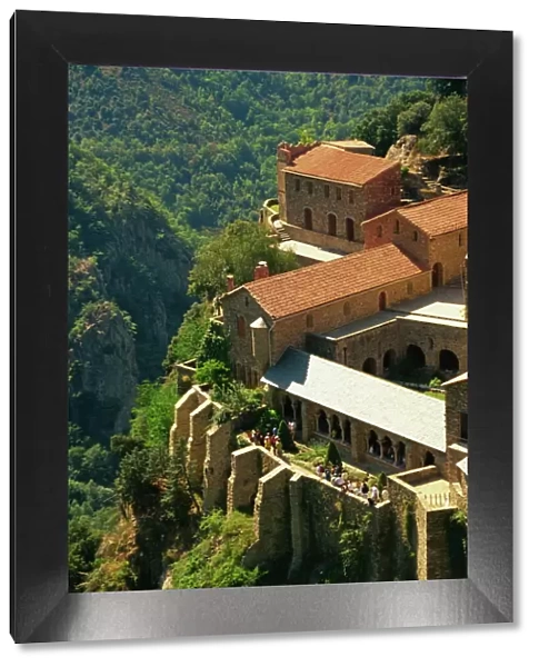 Abbey of St. Martin-du-Canigou, Pyrenees-Orientale, Languedoc-Roussillon