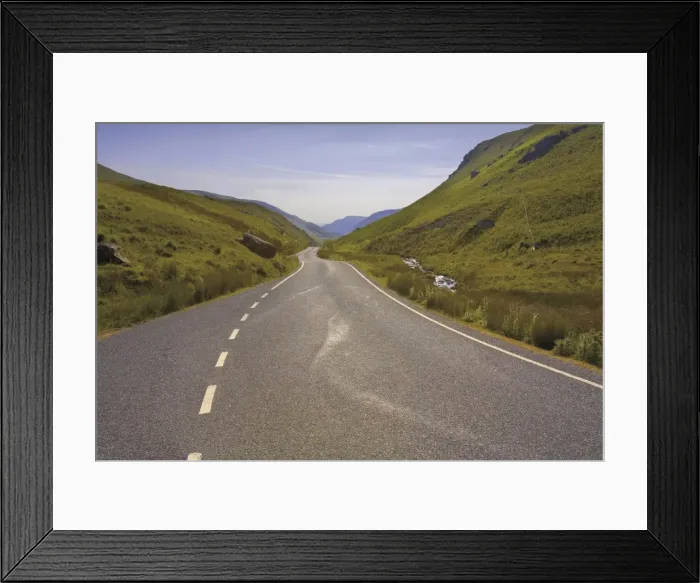 Framed Print : Road through the Elan Valley, Powys, Wales, United Kingdom, Europe Framed Print : Road through the Elan Valley, Powys, Wales, United Kingdom, Europe