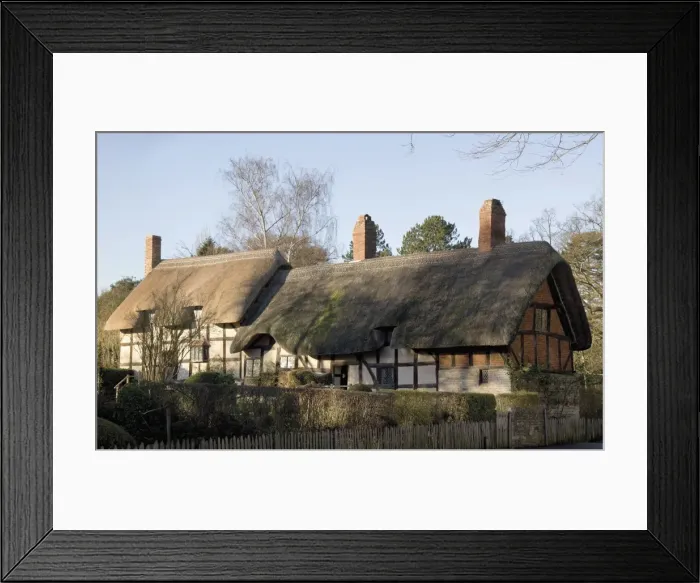 Framed Print : Anne Hathaways Cottage, home of William Shakespeares wife, Shottery Framed Print : Anne Hathaways Cottage, home of William Shakespeares wife, Shottery