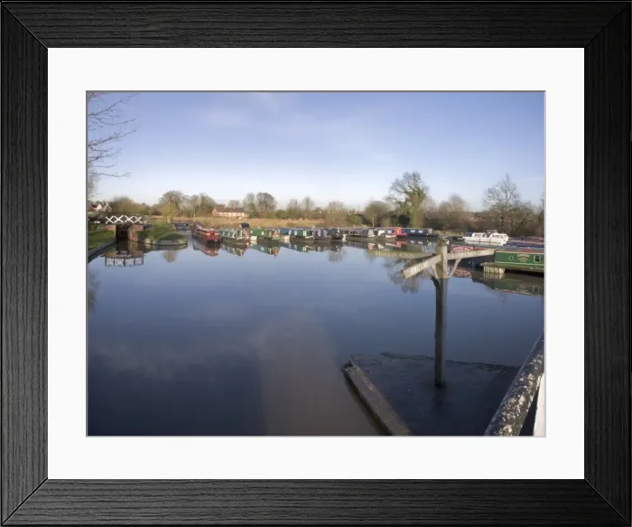 Framed Print : Lapworth flight of locks, Stratford-upon-Avon Canal, Warwickshire, England Framed Print : Lapworth flight of locks, Stratford-upon-Avon Canal, Warwickshire, England