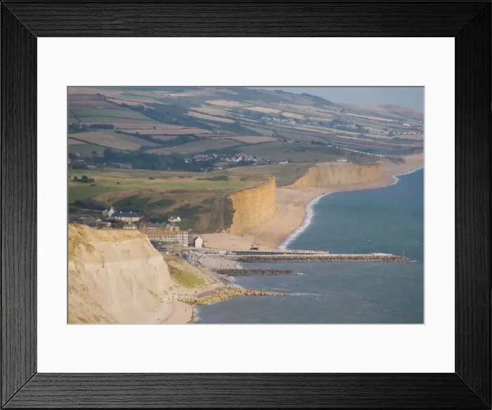 Framed Print : Coast path to Thornecombe Beacon, Eype Mouth, Jurassic Coast, UNESCO World Heritage Site Framed Print : Coast path to Thornecombe Beacon, Eype Mouth, Jurassic Coast, UNESCO World Heritage Site