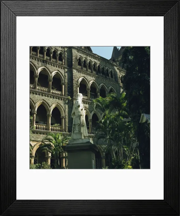 Framed Print : Law Courts, Mumbai, India, Asia Framed Print : Law Courts, Mumbai, India, Asia