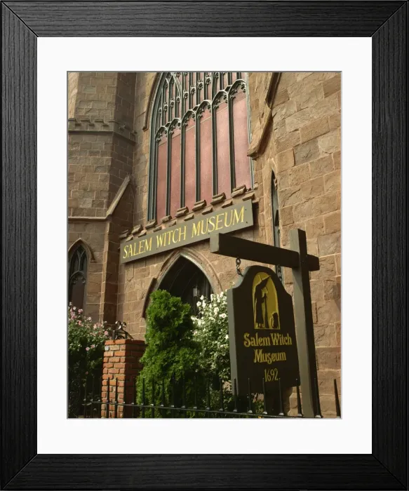 Framed Print : Salem Witch Museum, Salem, Massachusetts, New England, United States of America