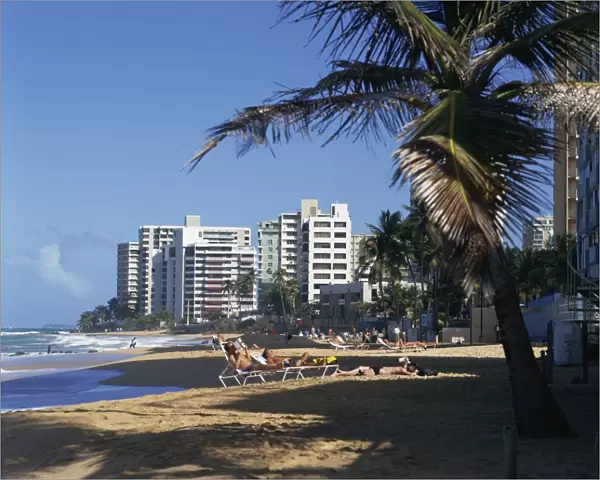 Condado Beach, San Juan, Puerto Rico, Central America