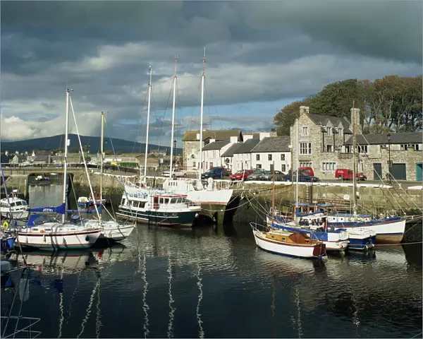 Castletown harbour, Isle of Man, England, United Kingdom, Europe