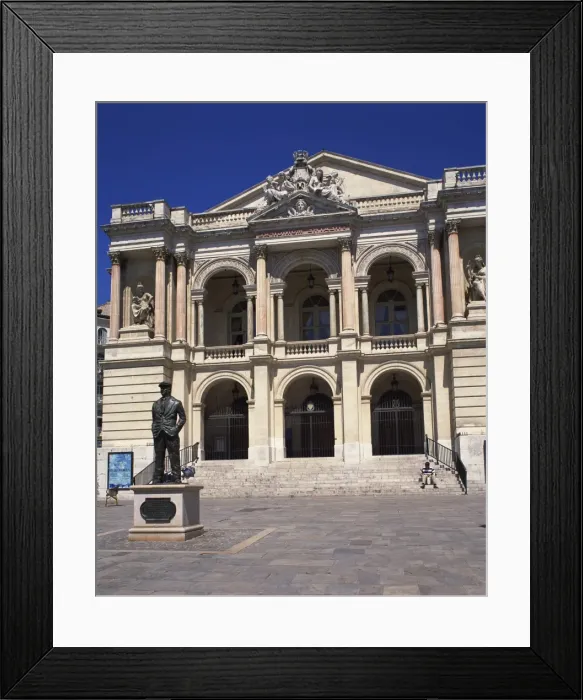 Framed Print : Theatre, Toulon, Provence, France, Europe Framed Print : Theatre, Toulon, Provence, France, Europe