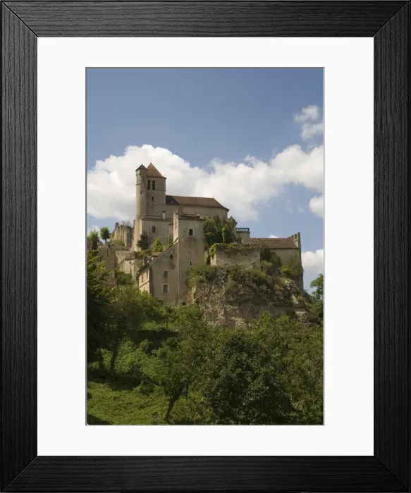 Framed Print : St. Cirq-Lapopie, Lot, France, Europe Framed Print : St. Cirq-Lapopie, Lot, France, Europe