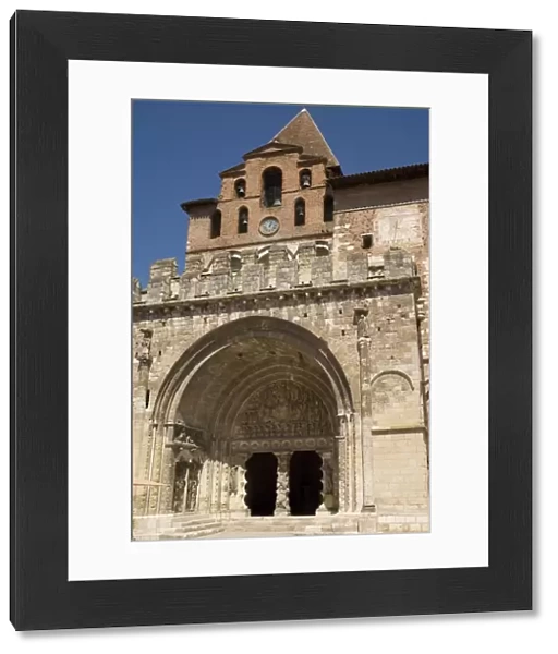 Moissac abbey, Tarn-et-Garonne, Midi Pyrenees, France, Europe
