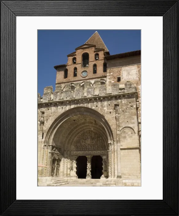 Framed Print : Moissac abbey, Tarn-et-Garonne, Midi Pyrenees, France, Europe Framed Print : Moissac abbey, Tarn-et-Garonne, Midi Pyrenees, France, Europe