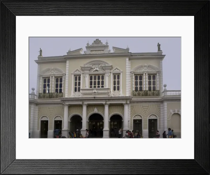 Framed Print : Jose Alencar theatre, Fortaleza, Ceara, Brazil, South America Framed Print : Jose Alencar theatre, Fortaleza, Ceara, Brazil, South America