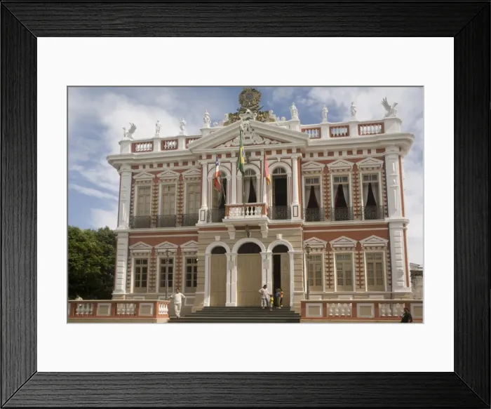 Framed Print : Prefecture, Ilheus, Bahia, Brazil, South America