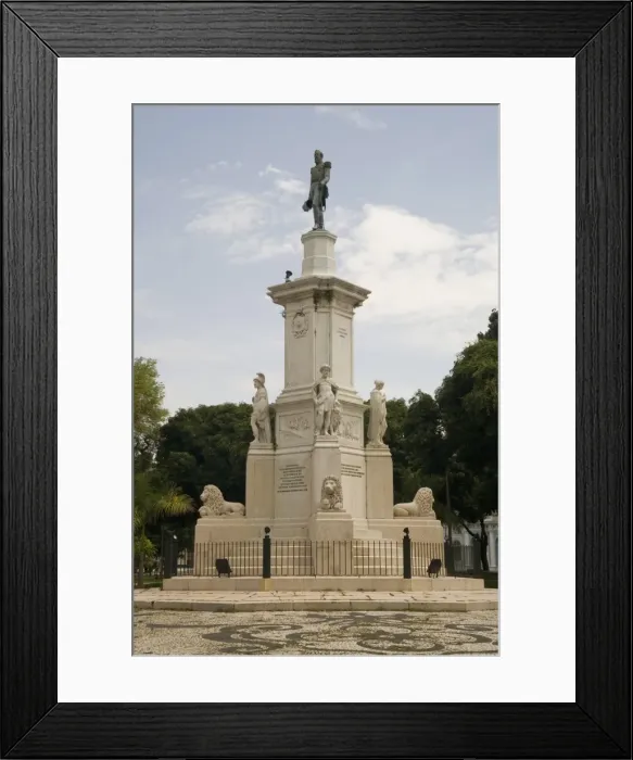 Framed Print : Praca Dom Pedro II, Belem, Para, Brazil, South America Framed Print : Praca Dom Pedro II, Belem, Para, Brazil, South America