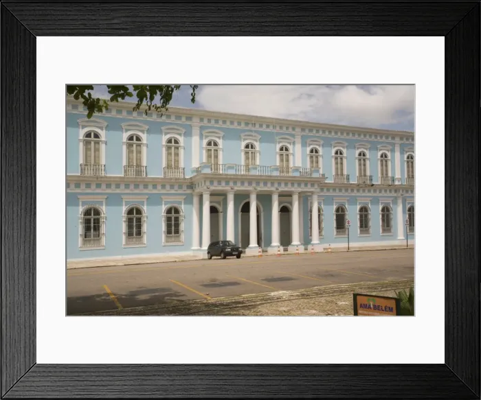 Framed Print : Palacio Antonio Lemos, Belem, Para, Brazil, South America Framed Print : Palacio Antonio Lemos, Belem, Para, Brazil, South America