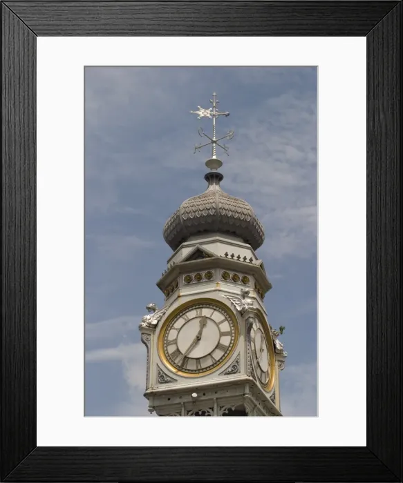 Framed Print : Clocktower, Belem, Para, Brazil, South America Framed Print : Clocktower, Belem, Para, Brazil, South America