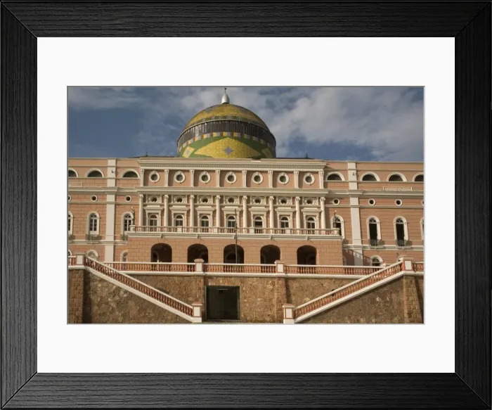 Framed Print : Theatre of the Amazon (Opera House), Manaus, Amazon, Brazil, South America Framed Print : Theatre of the Amazon (Opera House), Manaus, Amazon, Brazil, South America