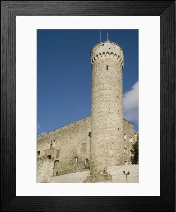 Framed Print : City walls and Tall Herman Tower, Tallinn, Estonia, Baltic States, Europe Framed Print : City walls and Tall Herman Tower, Tallinn, Estonia, Baltic States, Europe