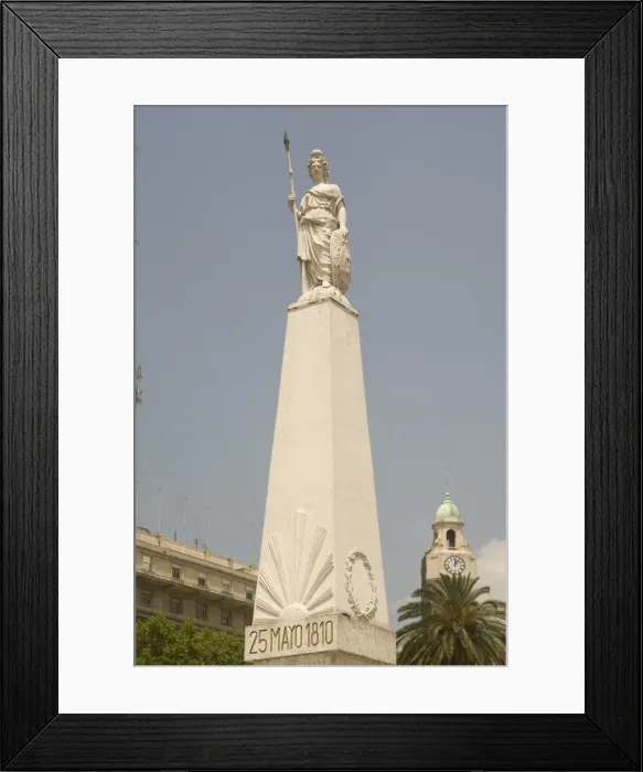 Framed Print : Plaza 25 Mayo, Buenos Aires, Argentina, South America Framed Print : Plaza 25 Mayo, Buenos Aires, Argentina, South America