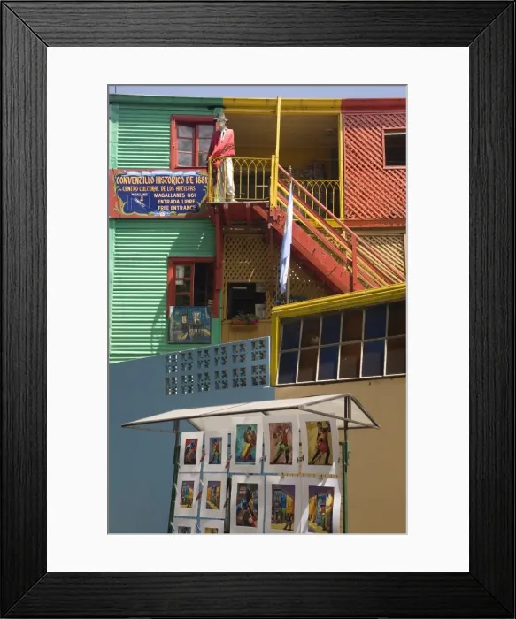 Framed Print : Boca district, Buenos Aires, Argentina, South America
