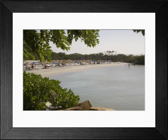 Framed Print : El Guamache beach, Margarita island, Caribbean, Venezuela, South America