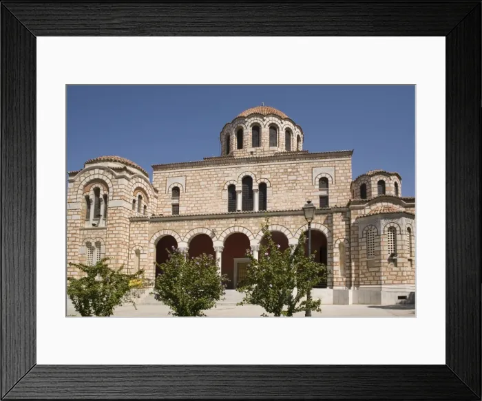 Framed Print : Cathedral, Volos, Thessaly, Greece, Europe Framed Print : Cathedral, Volos, Thessaly, Greece, Europe