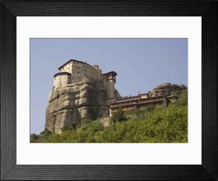 Framed Print : Roussanou (Rousanou) monastery, Meteora, UNESCO World Heritage Site, Thessaly Framed Print : Roussanou (Rousanou) monastery, Meteora, UNESCO World Heritage Site, Thessaly