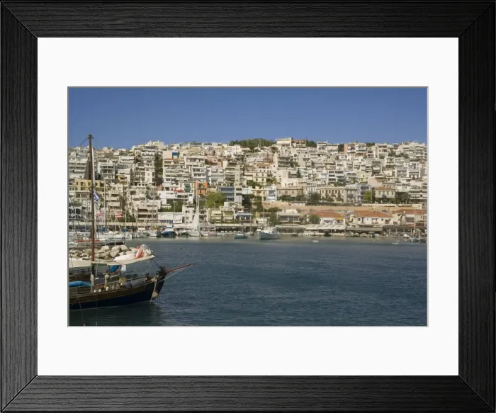 Framed Print : Mikrolimano, Piraeus, Athens, Greece, Europe Framed Print : Mikrolimano, Piraeus, Athens, Greece, Europe
