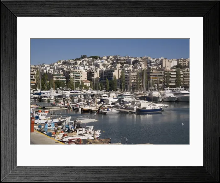 Framed Print : Zea marina, Piraeus, Athens, Greece, Europe Framed Print : Zea marina, Piraeus, Athens, Greece, Europe