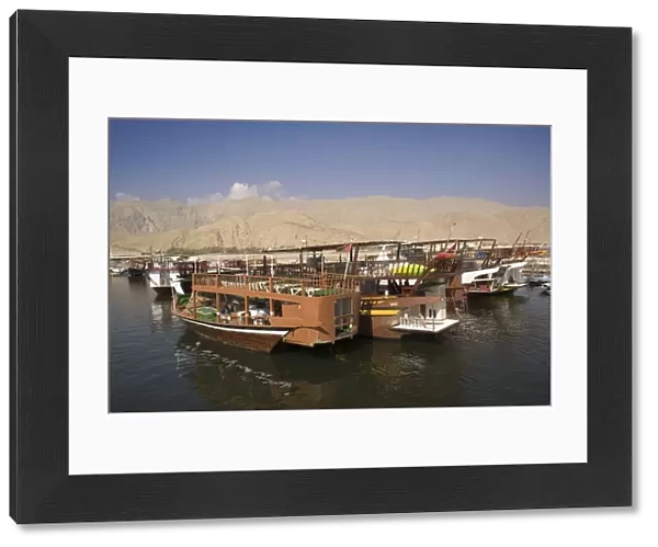 Dibba harbour, Musandam, Oman, Middle East