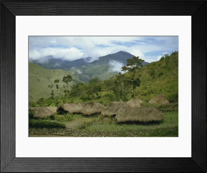 Framed Print : Yali village, Irian Jaya, Indonesia, Southeast Asia, Asia Framed Print : Yali village, Irian Jaya, Indonesia, Southeast Asia, Asia