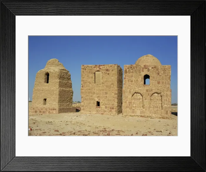 Framed Print : Early Islamic tombs, Zueila, Libya, North Africa, Africa Framed Print : Early Islamic tombs, Zueila, Libya, North Africa, Africa