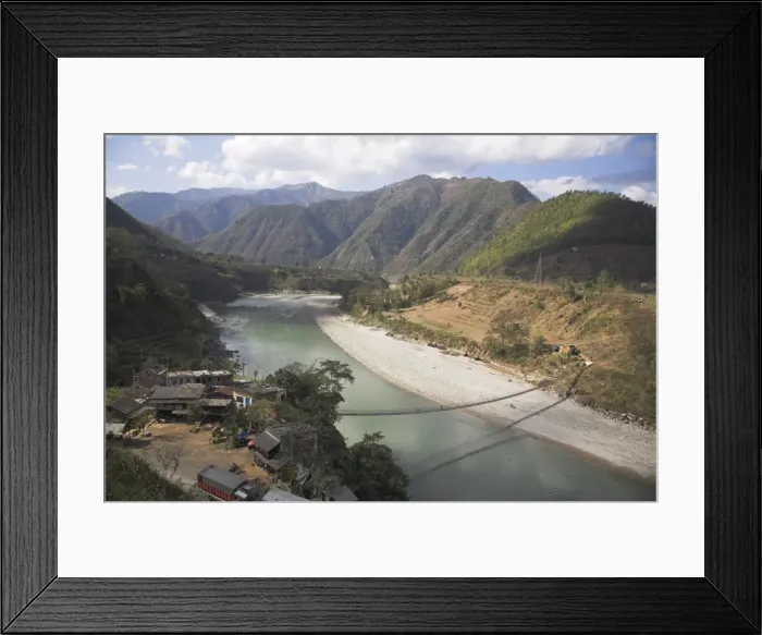 Framed Print : The Trisuli Center, whitewater base for Himalayan Encounters, Bandare village Framed Print : The Trisuli Center, whitewater base for Himalayan Encounters, Bandare village