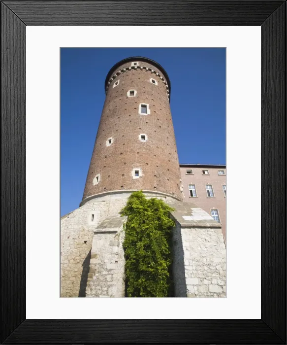 Framed Print : Watch Tower, Wawel Castle, Wawel Hill, Krakow, Poland, Europe