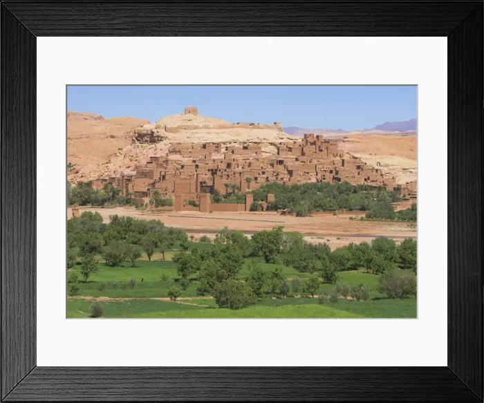 Framed Print : Kashbah Ait Benhaddou, UNESCO World Heritage Site, Draa Valley, Ouarzazate Framed Print : Kashbah Ait Benhaddou, UNESCO World Heritage Site, Draa Valley, Ouarzazate