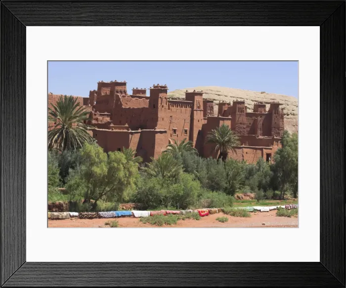 Framed Print : Kashbah Ait Benhaddou, UNESCO World Heritage Site, Draa Valley, Ouarzazate Framed Print : Kashbah Ait Benhaddou, UNESCO World Heritage Site, Draa Valley, Ouarzazate