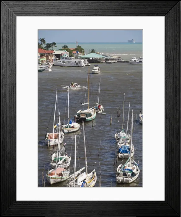 Framed Print : Belize Harbour, Belize City, Belize, Central America Framed Print : Belize Harbour, Belize City, Belize, Central America