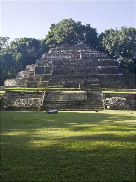 Jaguar Temple (Structure N10-9), Lamanai, Belize, Central America