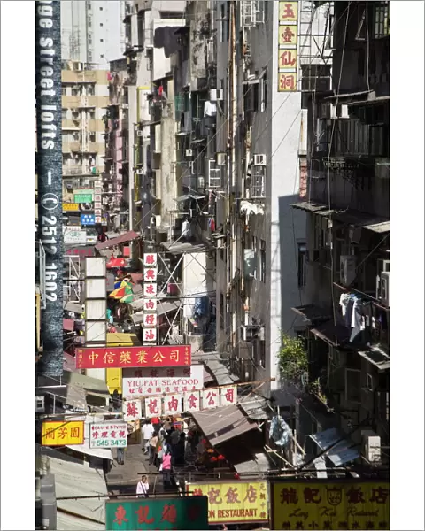 Street signs, Mid Levels, Hong Kong Island, Hong Kong, China, Asia