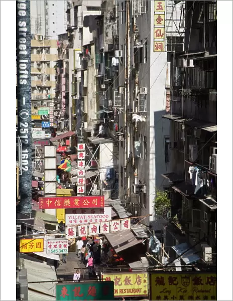 Street signs, Mid Levels, Hong Kong Island, Hong Kong, China, Asia
