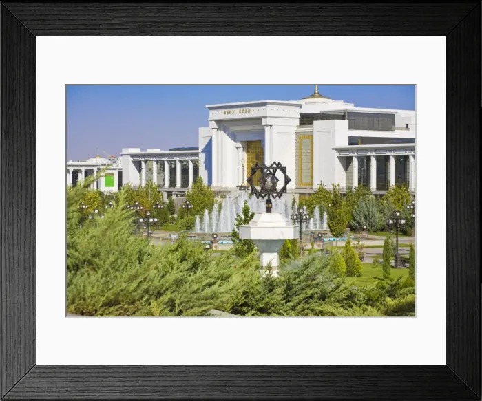 Framed Print : Ministry buildings, Independence Square, Ashkabad, Turkmenistan, Central Asia, Asia Framed Print : Ministry buildings, Independence Square, Ashkabad, Turkmenistan, Central Asia, Asia