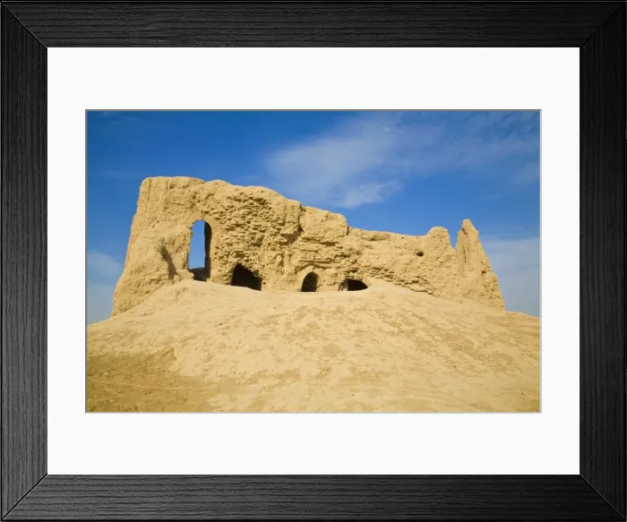 Framed Print : Ancient Merv, UNESCO World Heritage Site, Great Kiz Kala, Mary, Turkmenistan Framed Print : Ancient Merv, UNESCO World Heritage Site, Great Kiz Kala, Mary, Turkmenistan