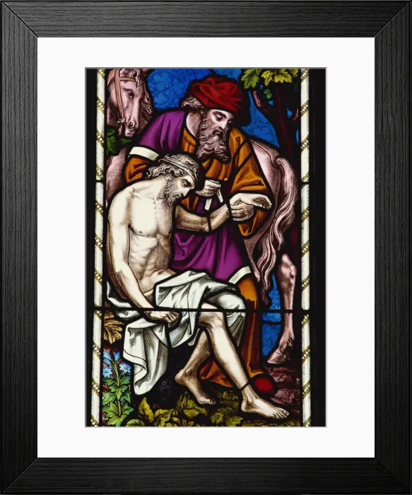 Framed Print : Stained glass, Northamptonshire, England, United Kingdom, Europe Framed Print : Stained glass, Northamptonshire, England, United Kingdom, Europe