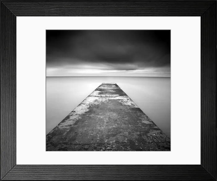 Framed Print : Concrete jetty on Blyth Beach, Northumberland, England, United Kingdom, Europe Framed Print : Concrete jetty on Blyth Beach, Northumberland, England, United Kingdom, Europe