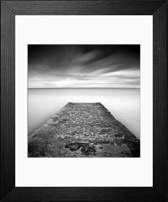 Framed Print : Concrete jetty on Blyth Beach, Northumberland, England, United Kingdom, Europe Framed Print : Concrete jetty on Blyth Beach, Northumberland, England, United Kingdom, Europe