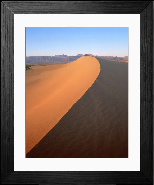 Framed Print : Sand dunes, Death Valley National Monument, California, United States of America Framed Print : Sand dunes, Death Valley National Monument, California, United States of America
