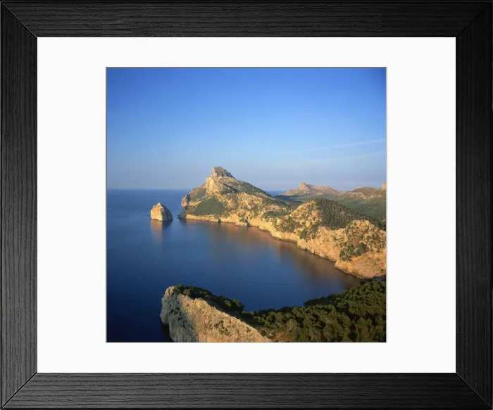 Framed Print : Formentor Peninsula, Mallorca, Balearics, Spain, Mediterranean, Europe