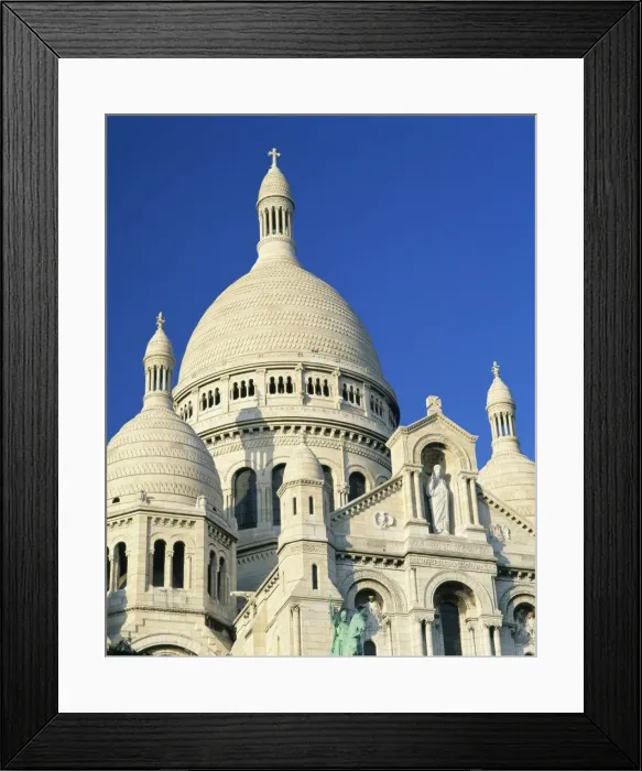 Framed Print : Sacre Coeur, Montmartre, Paris, France, Europe Framed Print : Sacre Coeur, Montmartre, Paris, France, Europe
