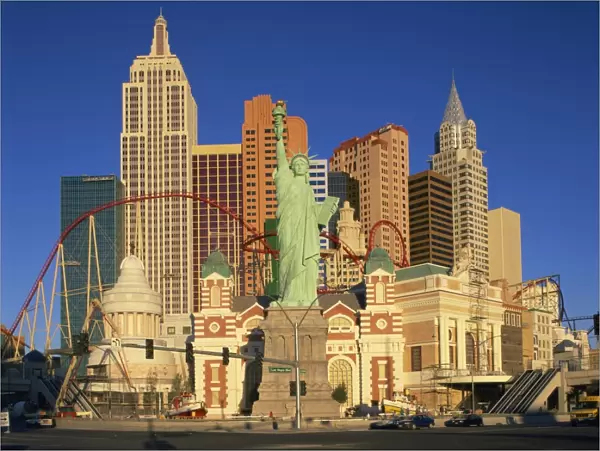 New York New York Hotel in Las Vegas, Nevada, United States of America, North America
