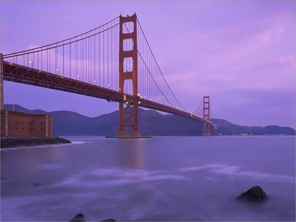 The Golden Gate Bridge, San Francisco, California, United States of America