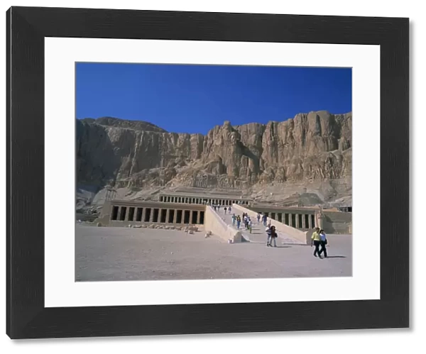 Queen Hatshepsuts Temple, Deir el Bahri, Thebes, UNESCO World Heritage Site